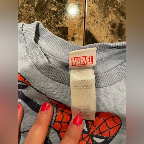 Marvel Spider Man Toddler Sweatshirt 2T 🕷️🕸️ - Picture 3 of 6